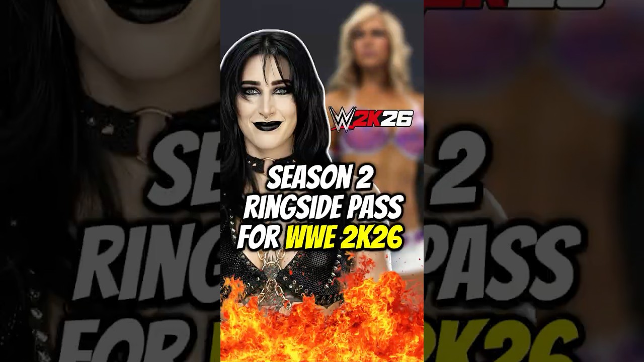 Season 2 Ringside Pass For WWE 2K26! #WWE2K26 #WWE #gaming