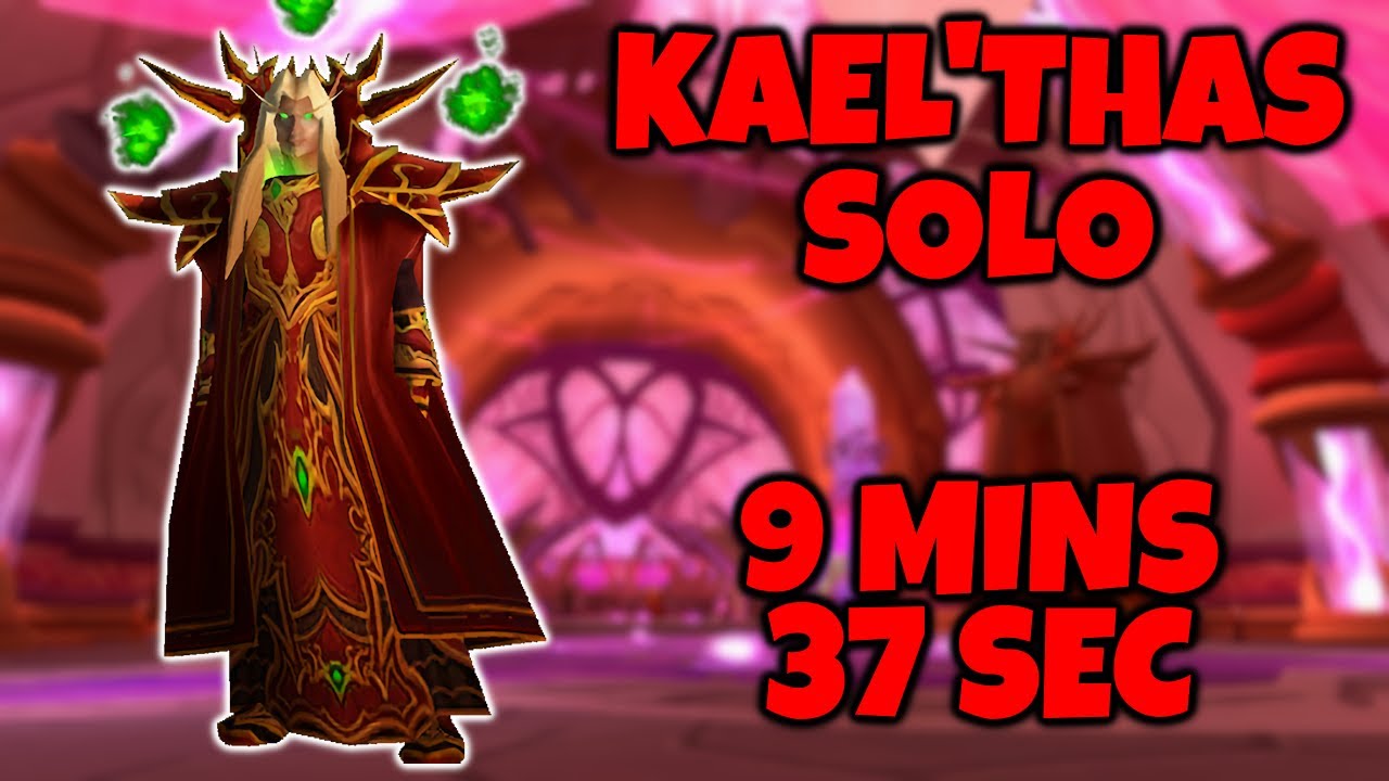Kael'thas Solo - Sub 10 min kill (Hunter PoV) [Cataclysm Classic] | No Commentary