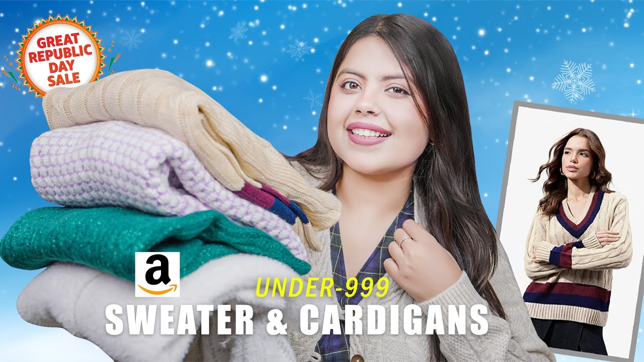 Amazon Sweaters/Cardigans for Women | Great Discount on Republic Day Sale 2026 | Priya Pandey