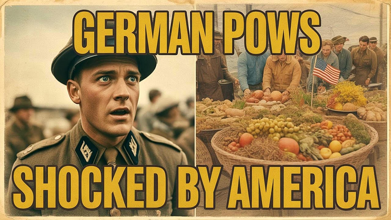 German POWs Couldn't Believe How Americans Treated Them in WW2