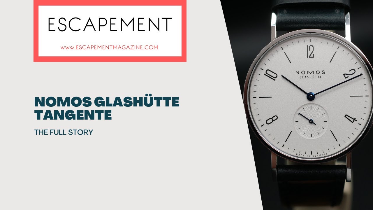 NOMOS Glashütte Tangente - the full story