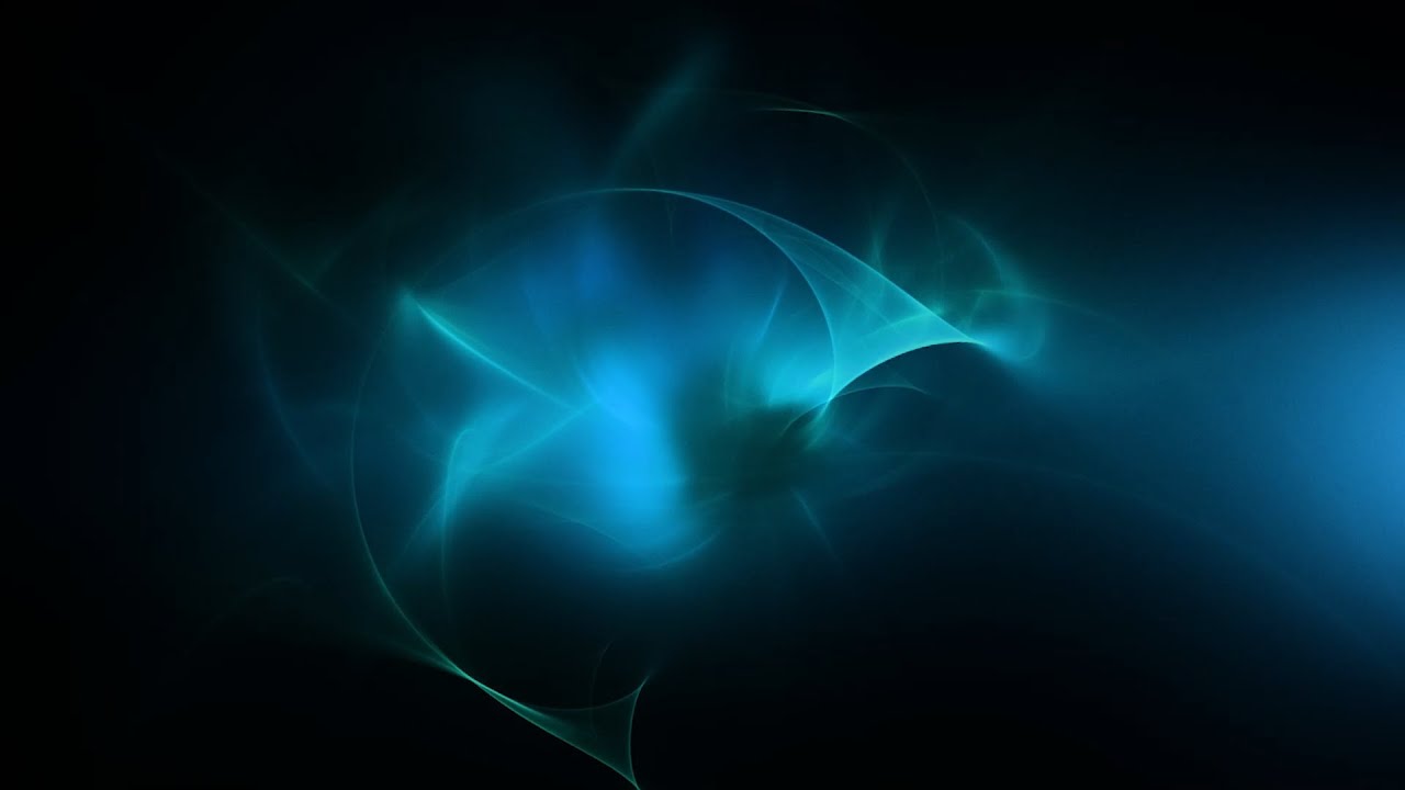 Blue Abstract Fractal Motion Graphic Stock Footage Background Video