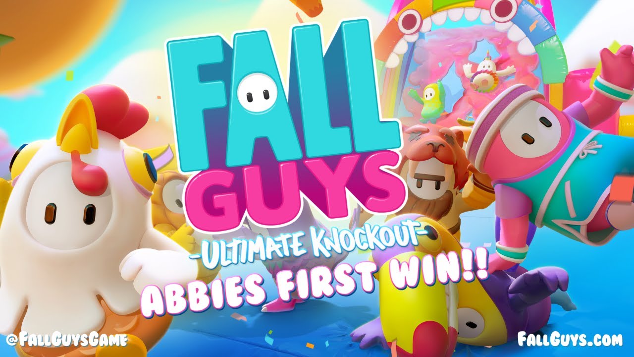 Abbie's first win - Fall Guys Ultimate Knockout