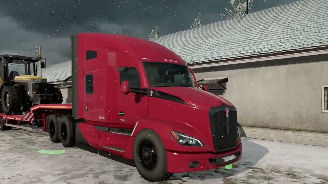 [ETS 2] Trans-Siberian-Truckway Map_Kenworth T680 Cargo Delivery