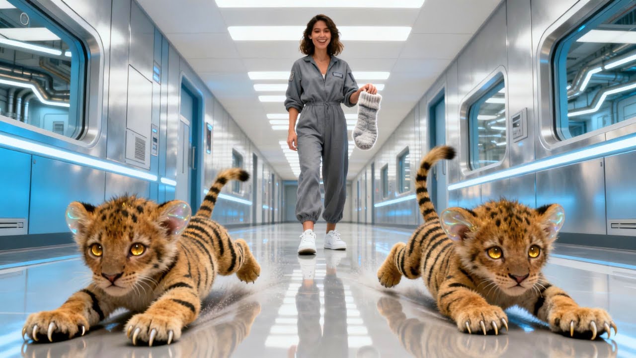 The Predator Cubs Discovered Her Soft Socks &mdash; Now They Slide Down Hallways for Fun | HFY | SCI FI