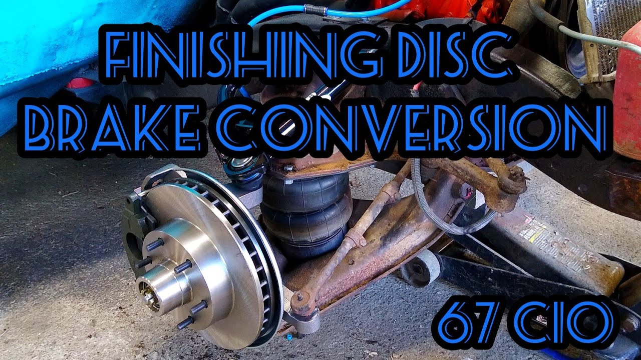 how to install new rotors and calipers 67 C10