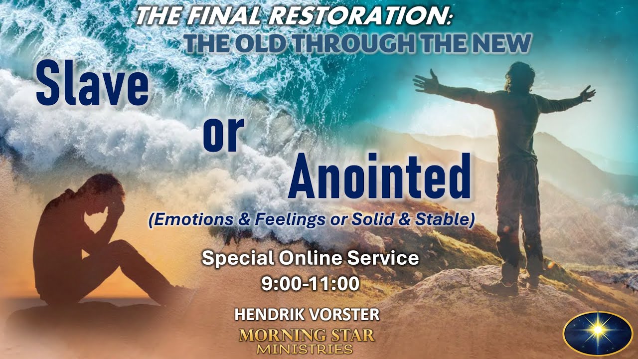 Living as a slave of sin or understanding the meaning or being Anointed