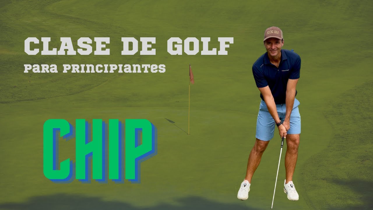 Como JUGAR AL GOLF 😎 Clase de CHIP 2024 🇪🇸