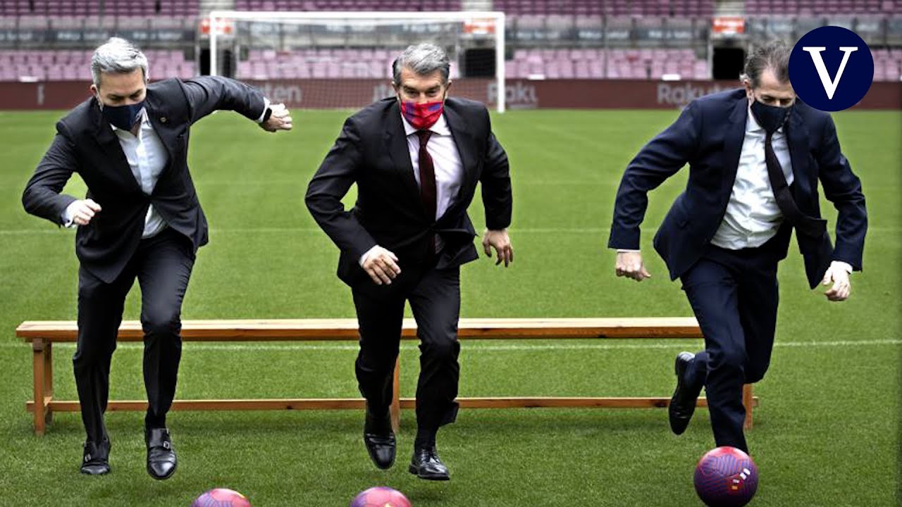 El ‘making of’ de la foto de ‘La Vanguardia’ a los candidatos a presidente del FC Barcelona
