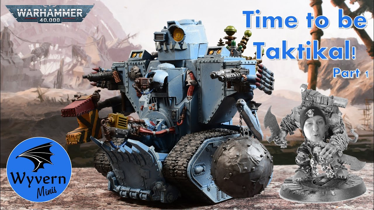 Orks in 40K - Taktikal Brigade detachment- preparations for a model show (part 1)