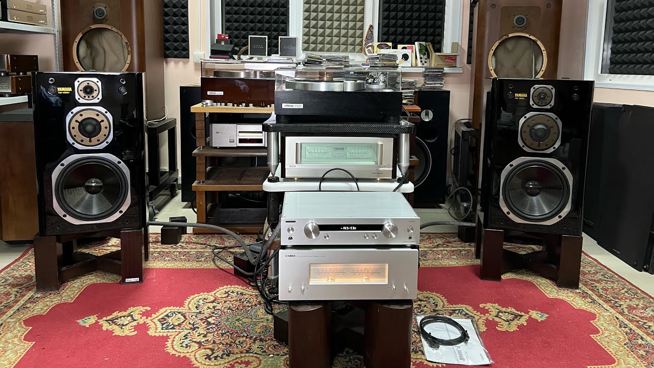 Yamaha M-5000 ns-1000x Gt-2000 & Onkyo P-3000R