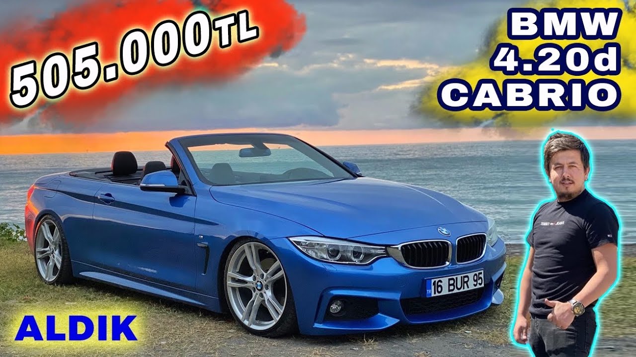 505.000 TL bmw 420d cabrio ALDIK I Aslanoğlu Haydar