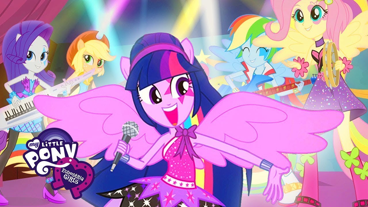 My Little Pony Songs 🎵Rainbow Rocks Music Video | MLP Equestria Girls | MLP EG Songs