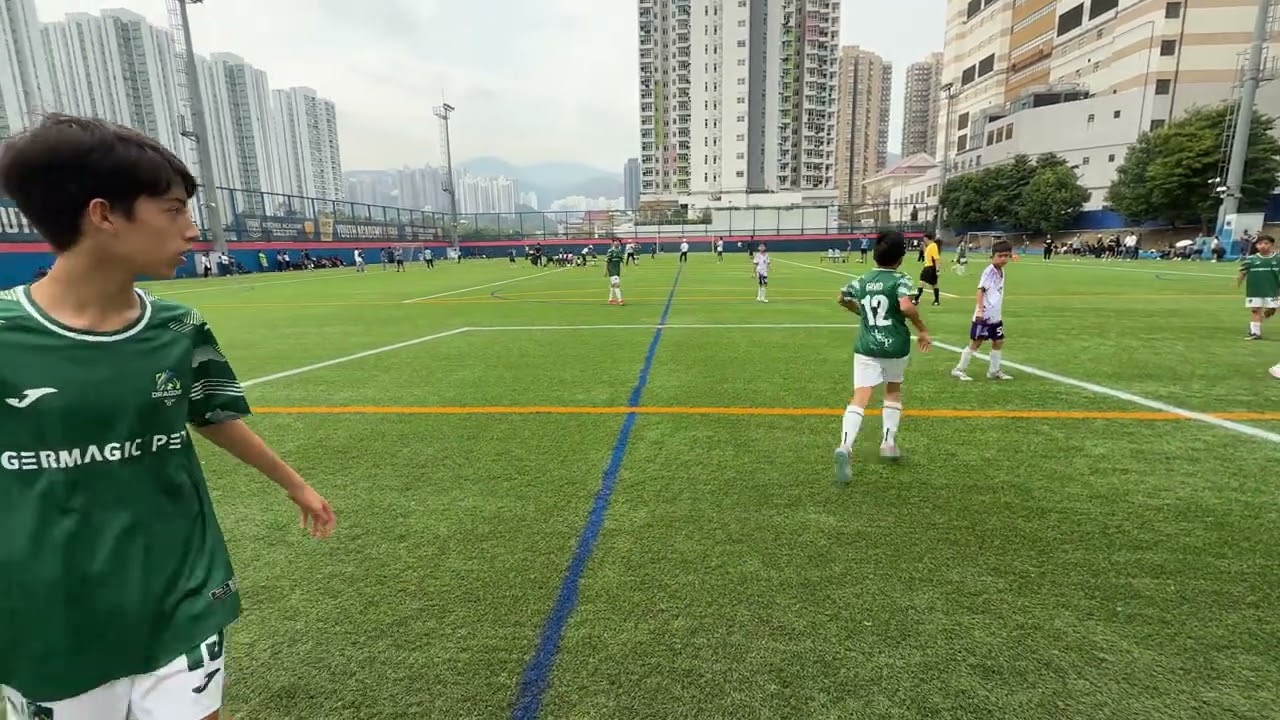 2026年2月22日 賽馬會傑志中心 香港少年單日聯賽 宜嘉足球學員vs Shatin Dragons Football Academy