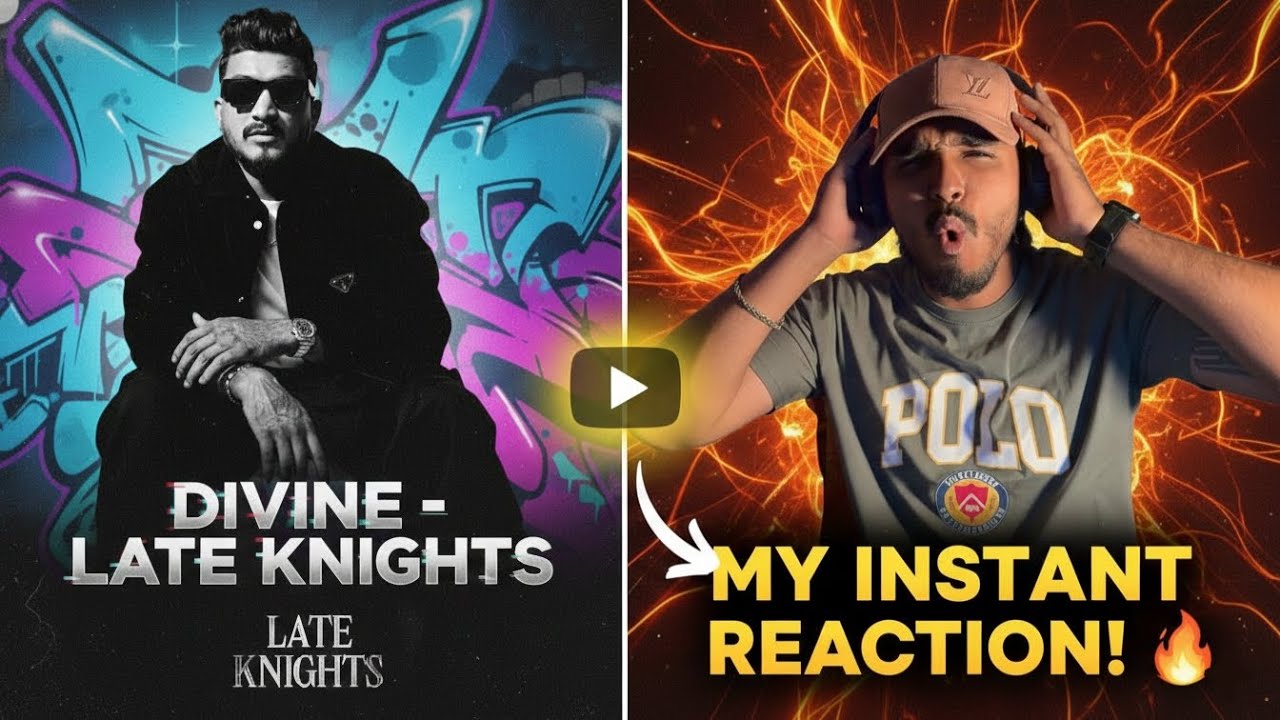DIVINE, Gurinder Gill - Late Knights | Official Music Video | Reaction 