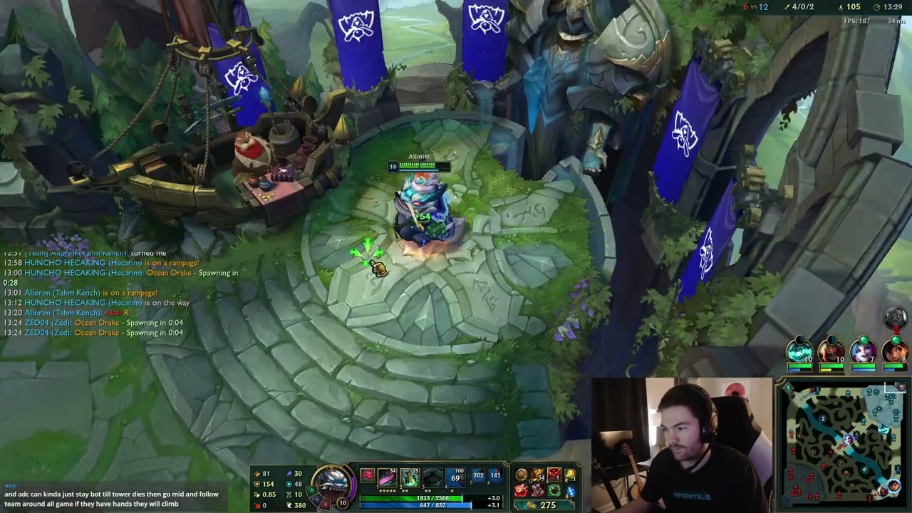 Allorim Tahm Kench 22 [vs Illaoi] Patch 13.21