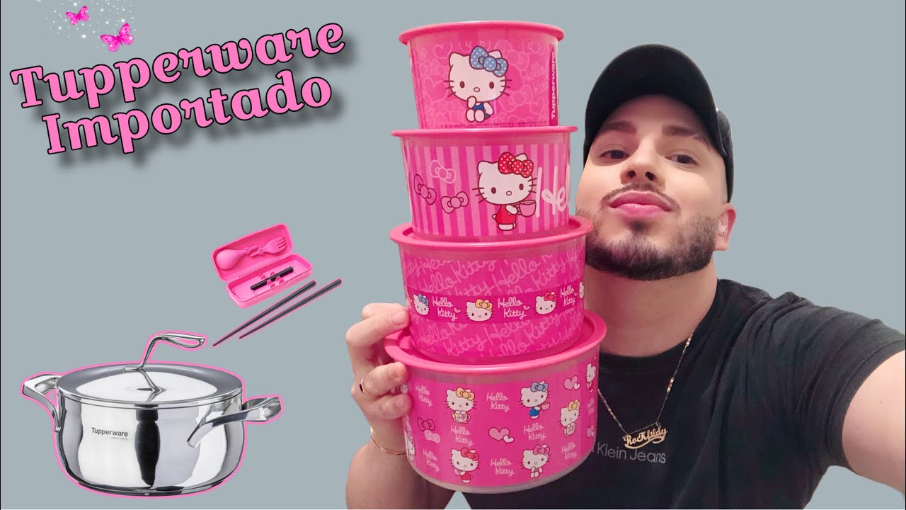 Tupperware Importado Instantanea Hello Kitty  Tupperware  IMPORTADO TUPPERWARE |  - Rockfildy