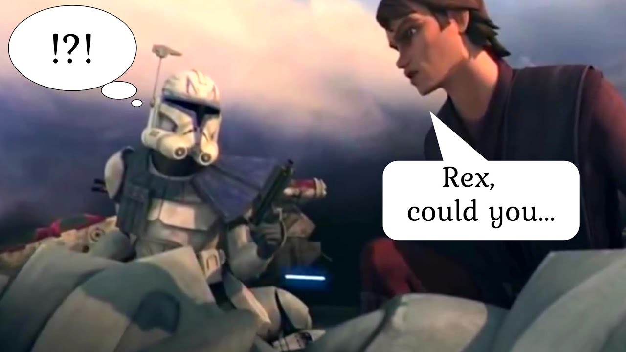 Rex covers for Anakin