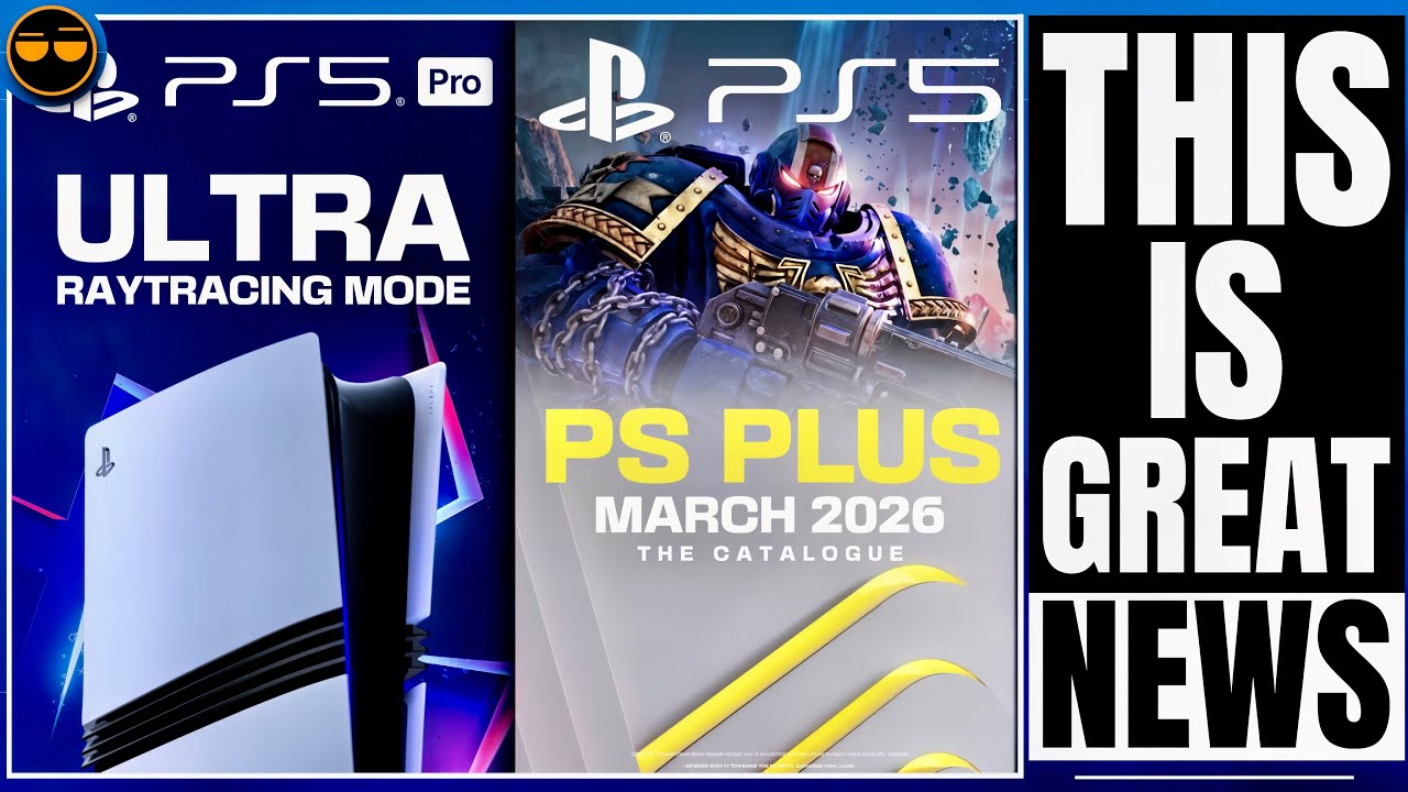 PLAYSTATION 5 - NEW IMPRESSIVE PS5 PRO NEWS / PS5 PRO ULTRA RAYTRACING MODE / MARCH PS PLUS GAMES L…