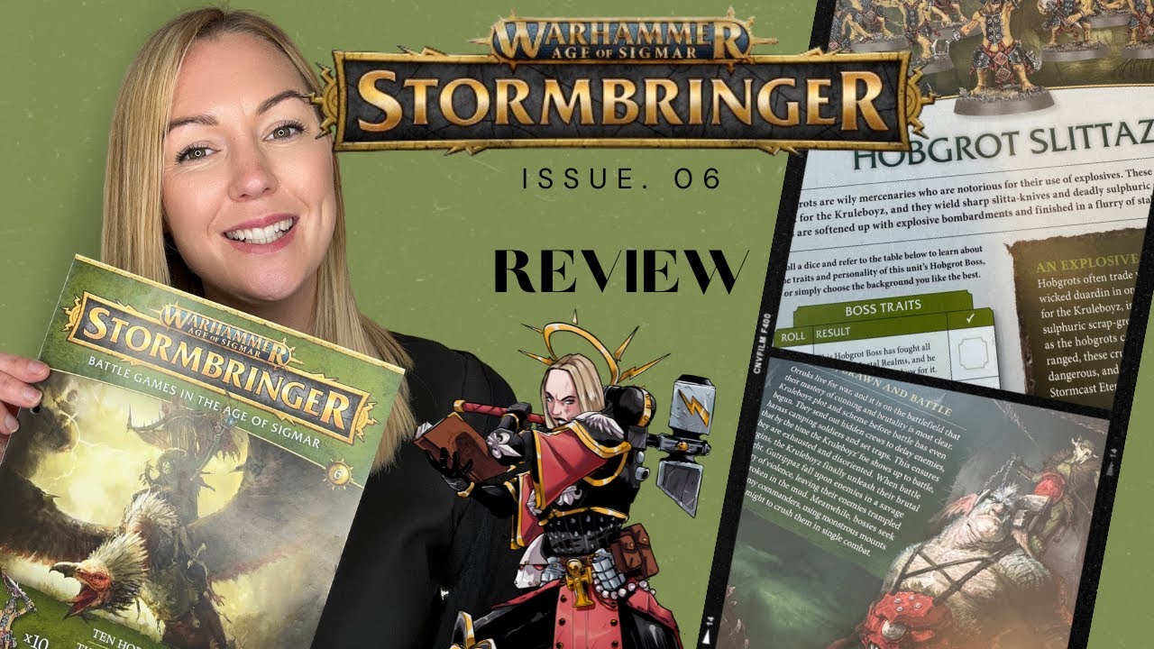 WARHAMMER STROMBRINGER ISSUE 6 | Age of Sigmar monthly magazine subscription review