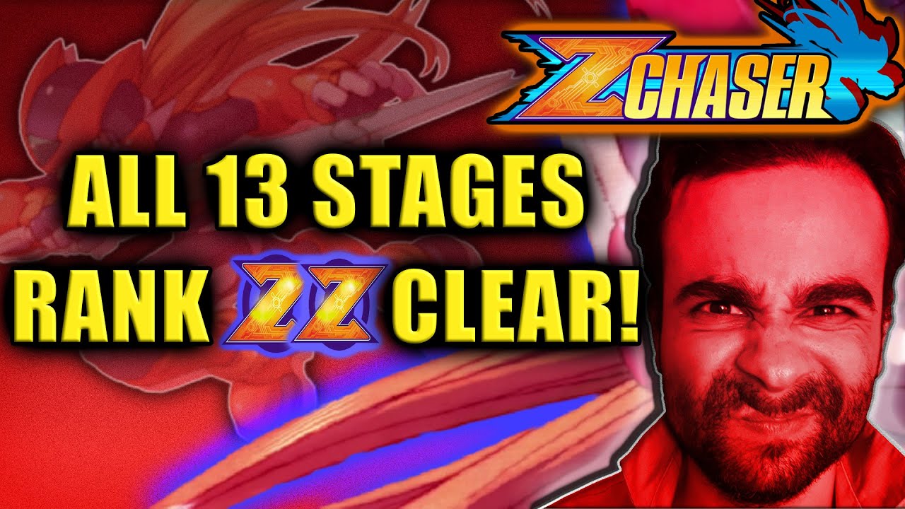 Z-Chaser | All 13 stages on ZZ-Rank! +Epic Ending/Credits | Mega Man Zero/ZX Legacy Collection