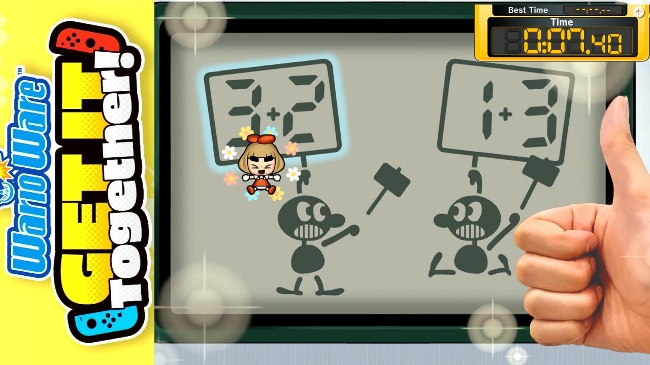 WarioWare: Get It Together! - Wario Cup for 9/21 (Timed IQ Test-o-rama)
