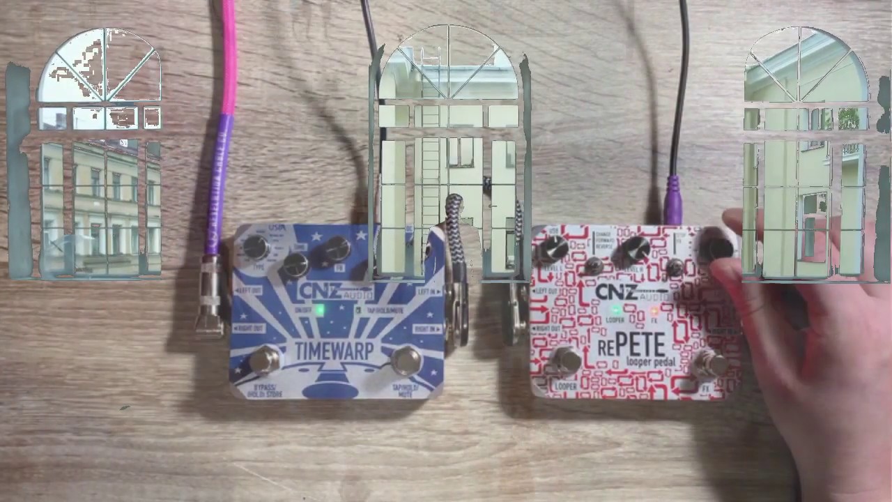 CNZ Audio - Experimental looping with the RePete Looper & Time Warp Delay