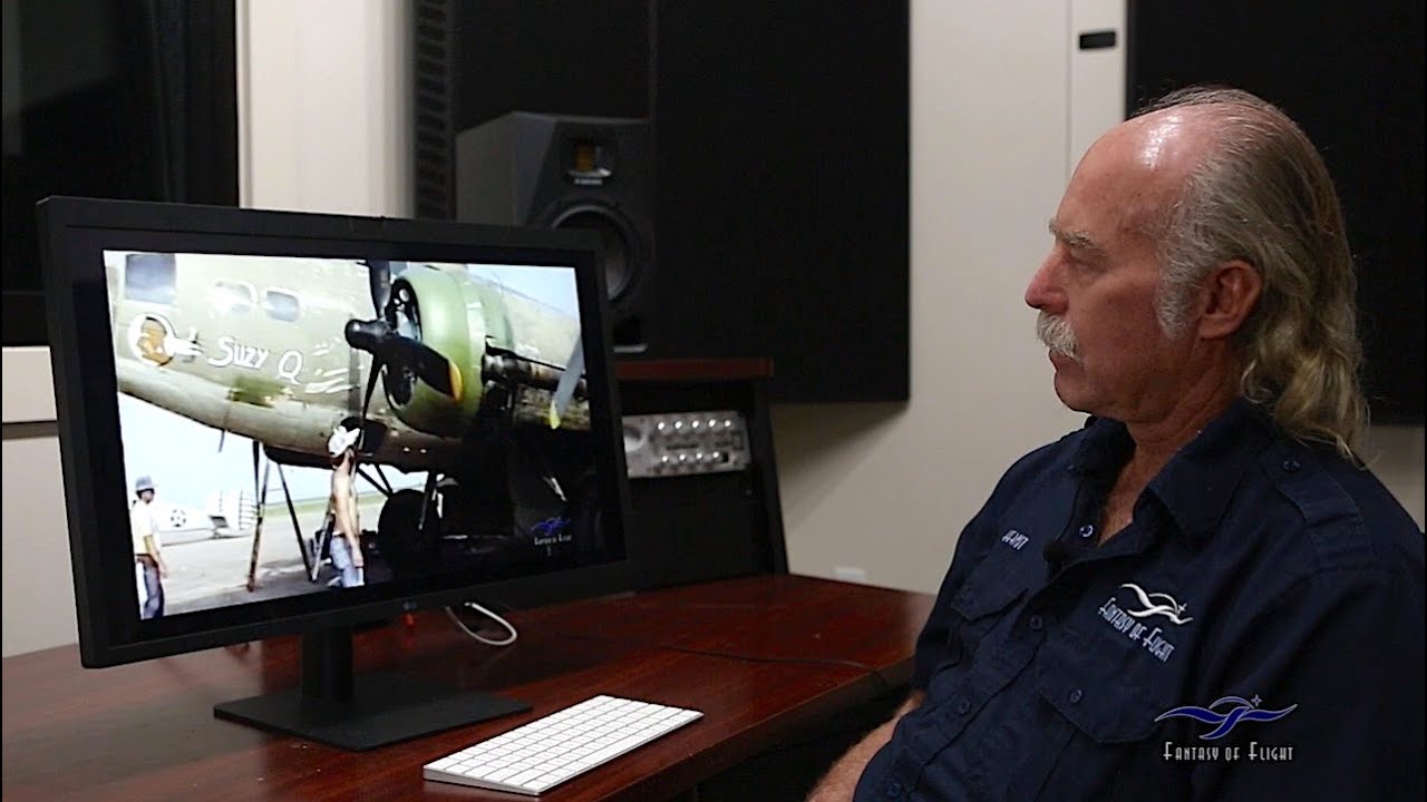 BOEING B-17 - SUZIE Q - Часть 3 - Рабочая поездка за самолётом