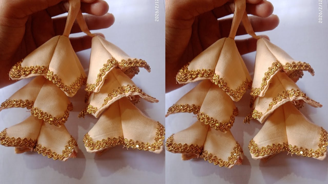Unique and beautiful hanging dori blouse latkan design for biggenners tutorial/latkan kaise banaye#