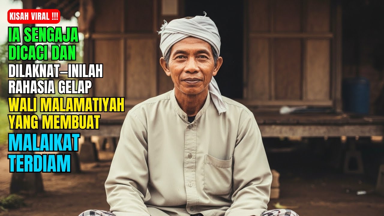 VIRAL‼️ Ia Sengaja Dicaci dan Dilaknat— Rahasia Gelap Wali Malamatiyah yang Membuat Malaikat Terdiam