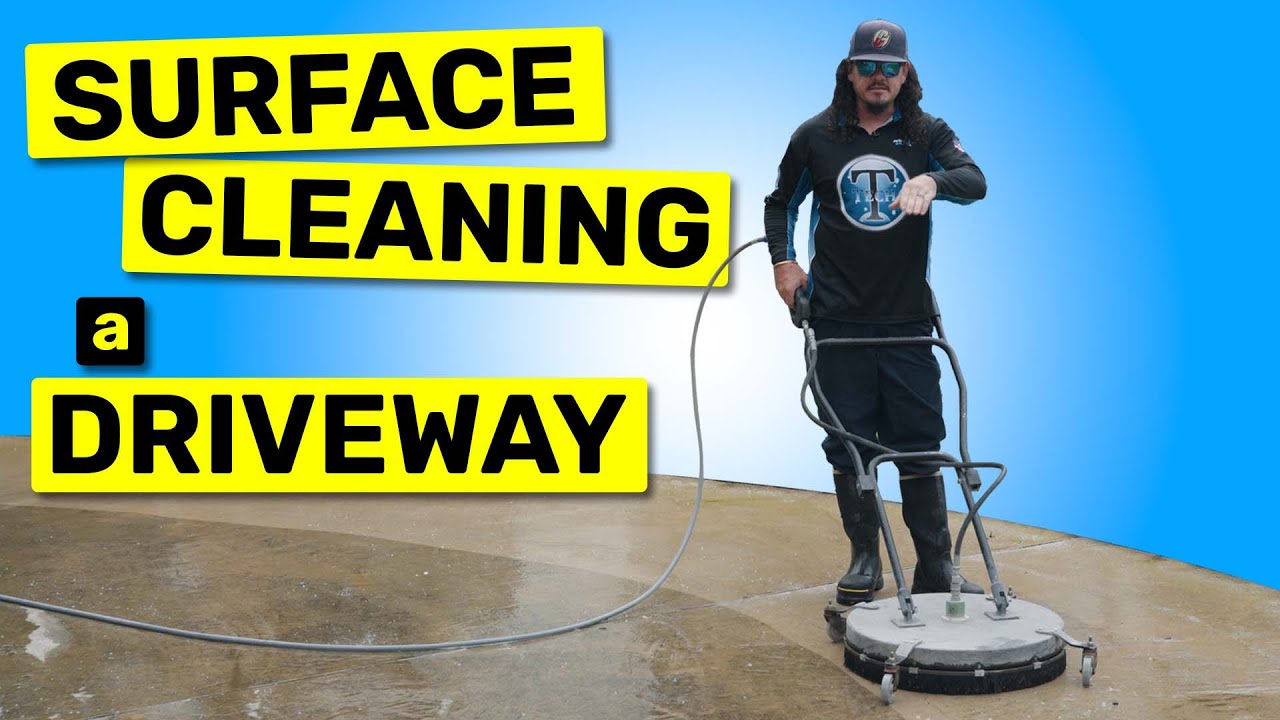 How to Surface Clean a Driveway | Tips and Tricks