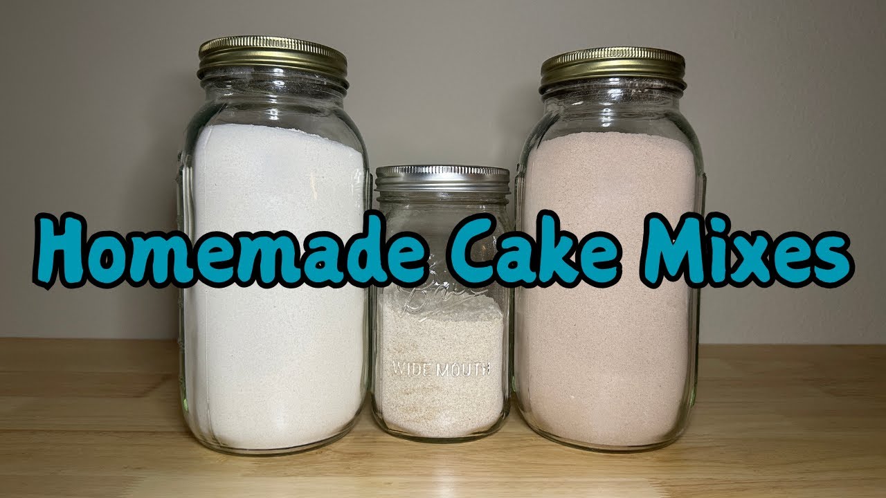Homemade Cake Mixes: Simple and Convenient Pantry Staples