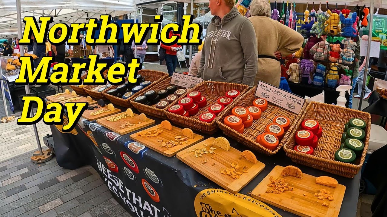 NORTHWICH MARKET DAY VIBES 2025 / FULL WALKTHROUGH
