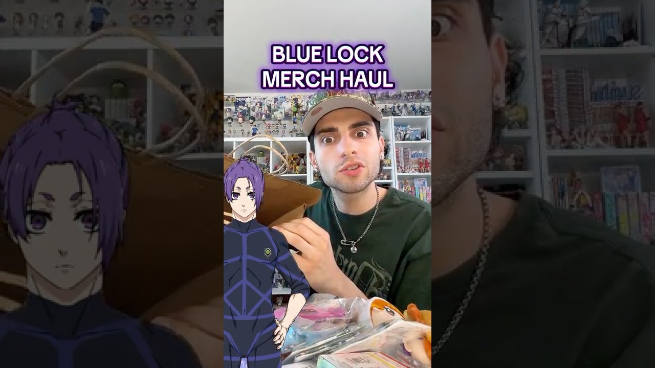 BLUE LOCK MERCH HAUL! #bluelock