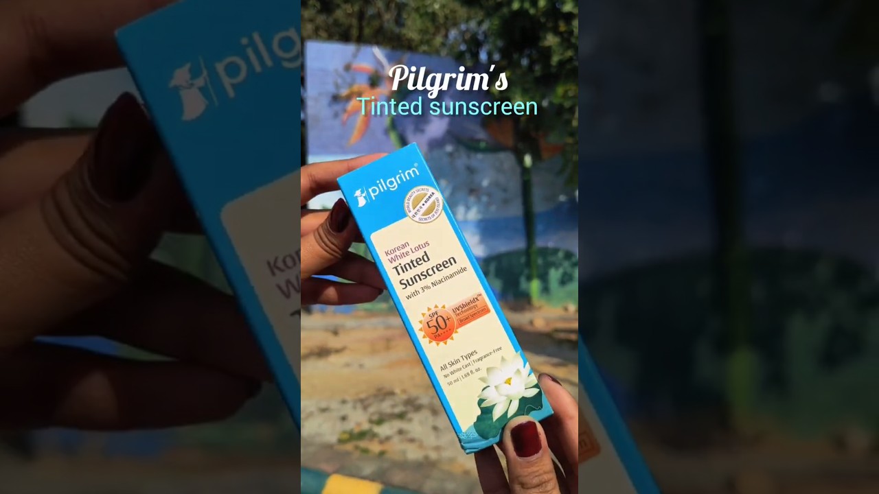 Tinted sunscreen....👍🏻 