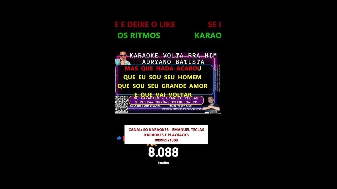KARAOKES E PLAYBACKS DE QUALIDADE