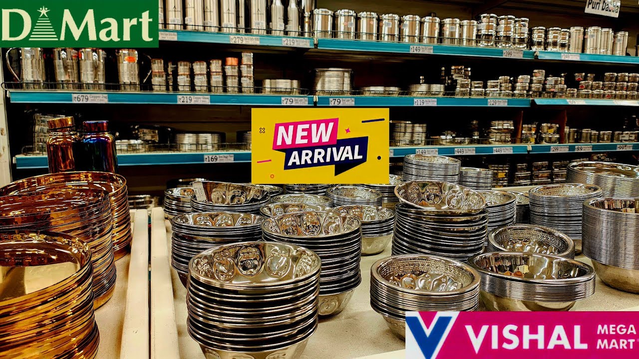 Dmart Vishal mart clearance sale 80%off, buy1get1 offers, new variety, useful kitchenware, household