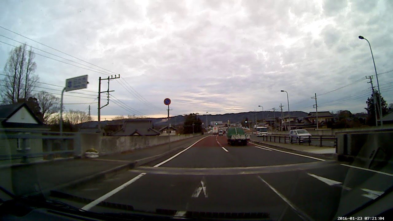 【国道6号線を走る！】茨城県東海村と日立市境→高萩市入り口！【ドラレコ動画！】