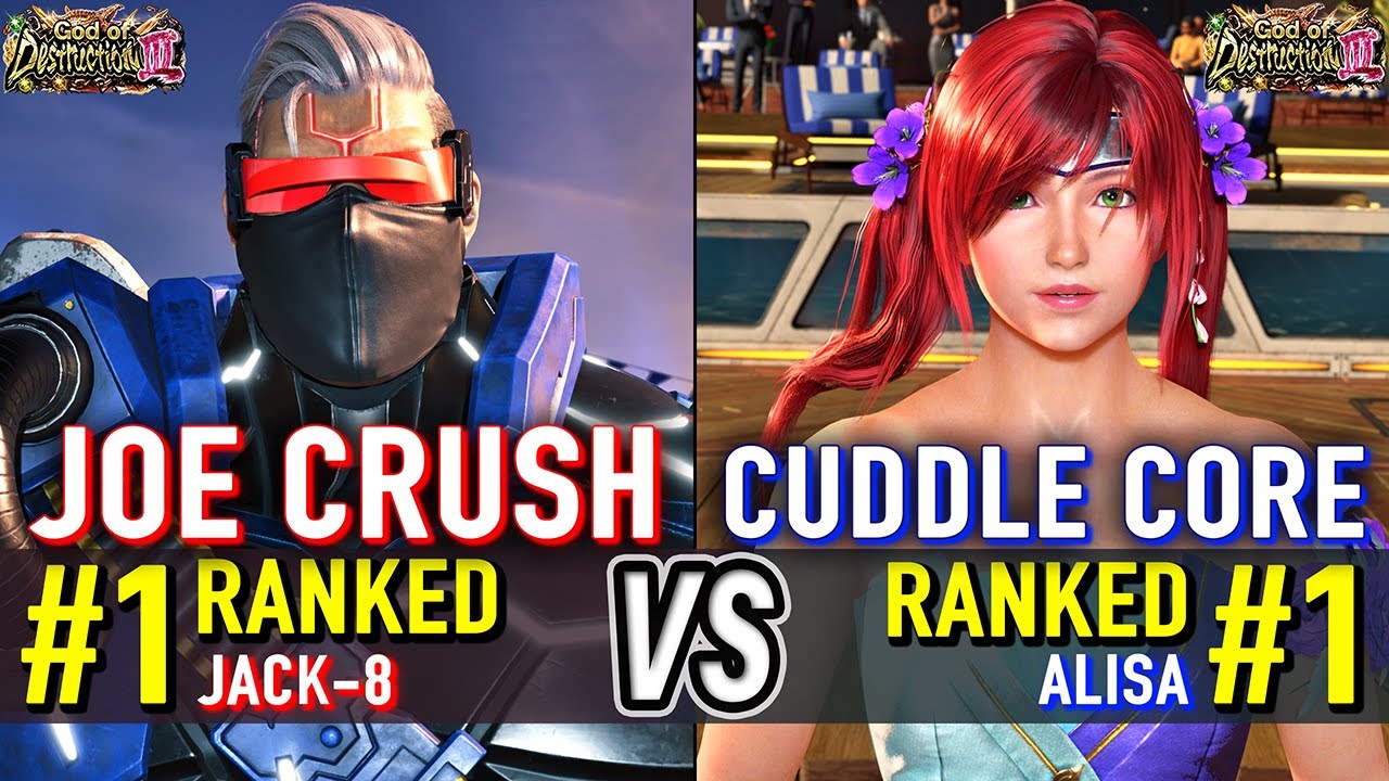T8 🔥 JOE CRUSH (#1 Ranked Jack-8) vs CUDDLE CORE (#1 Ranked Alisa) 🔥 Tekken 8 High Level Gameplay