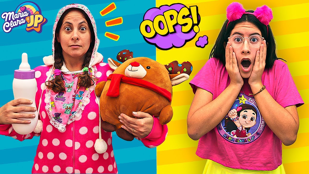 Maria Clara e JP em Apuros com a Bebê Gigante! 😱