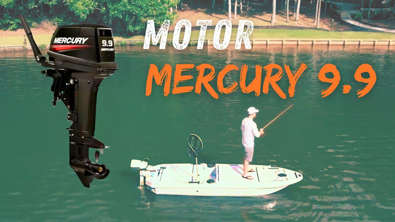 UNBOXING MOTOR MERCURY 9.9 ADAPTADOR
