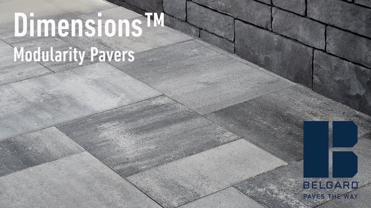 Belgard Dimension and Origins Modularity Pavers.