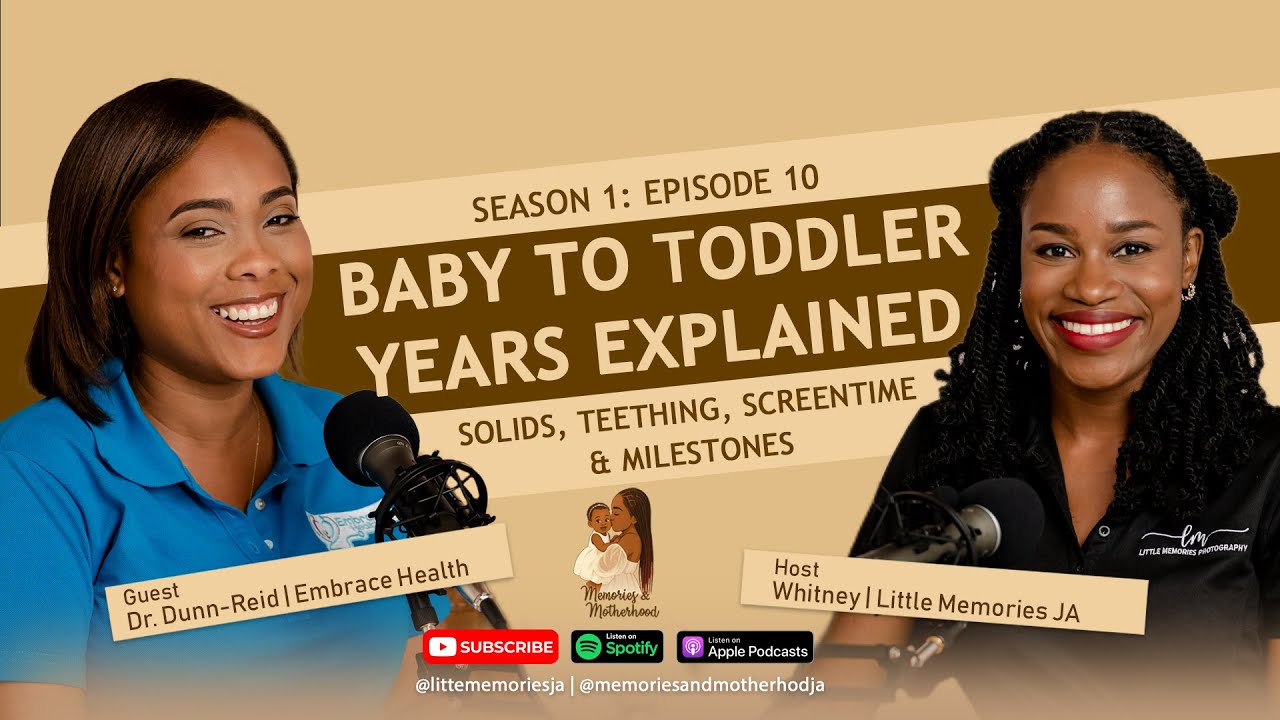 Baby to Toddler Years Explained: Solids, Teething, Screen time & Milestones with Dr. Dunn-Reid