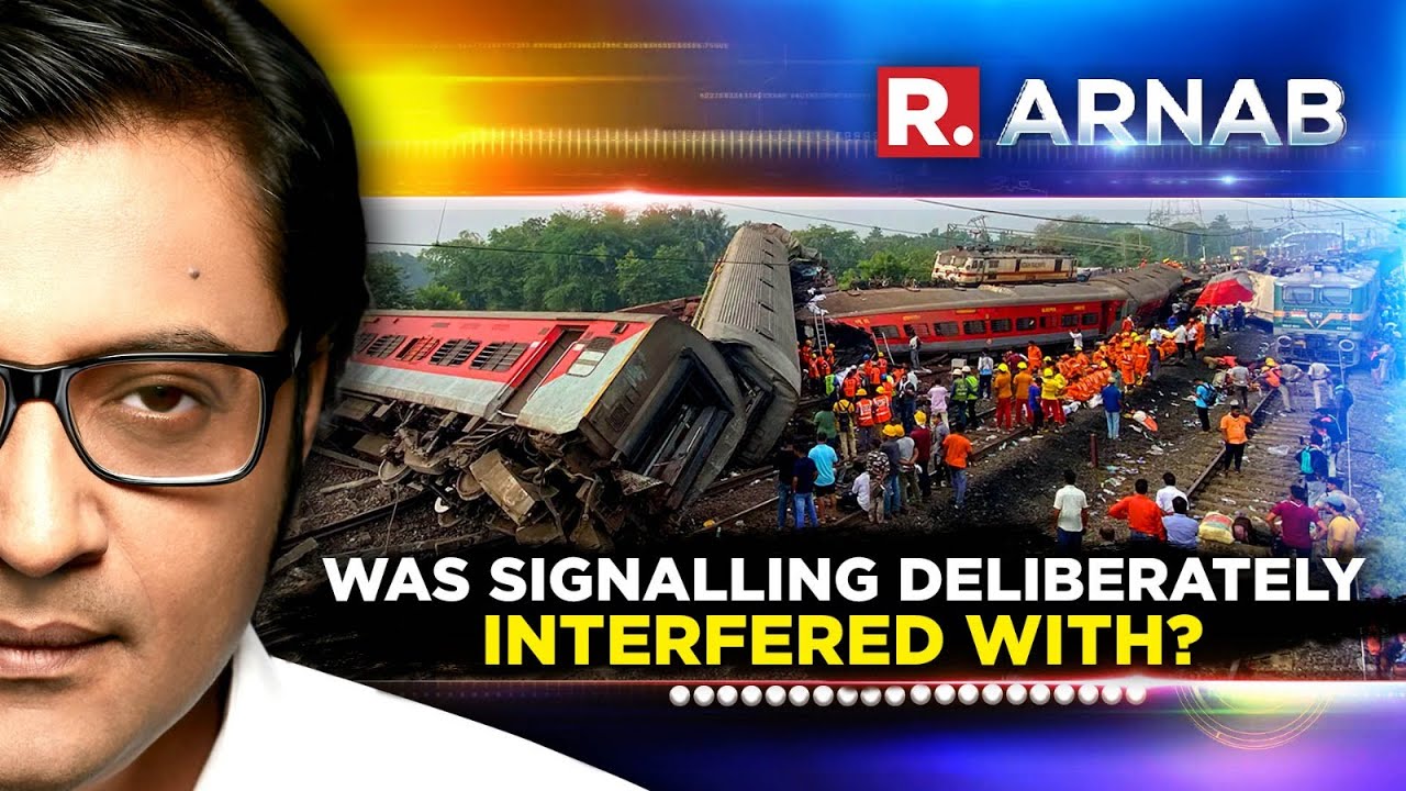 Was it Sabotage in the Odisha train disaster? Niranjan & Shawan on Arnab's Debate