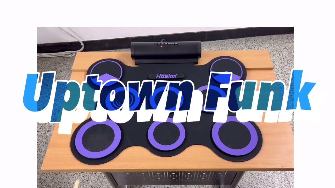 [드럼수업] Uptown Funk - 기본 8비트, 16비트 연습하기