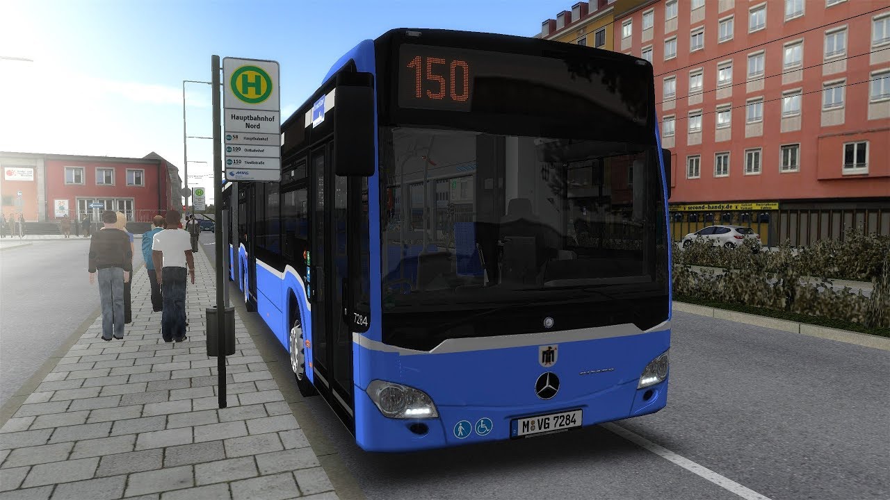 Mal die neue München Demo testen! - Mercedes Citaro 2 G - MVG - München Demo - OMSI 2
