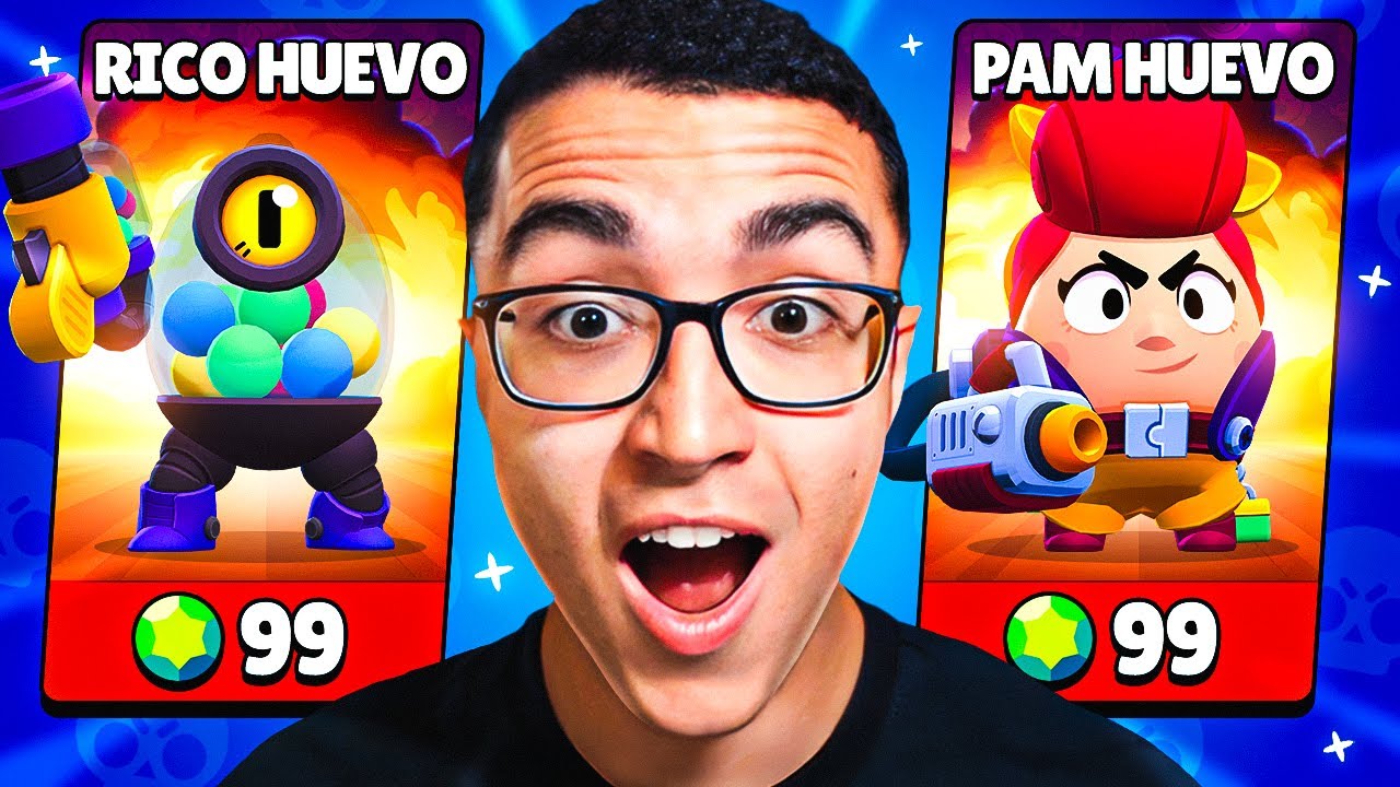 COMPRO a PAM HUEVO y a RICO HUEVO en BRAWL STARS🤣