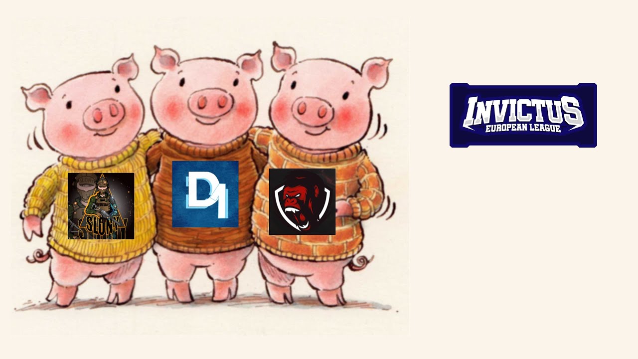 DayRa1sE / gh0rilla / Slony_ - turniej w 3 - Invictus European League