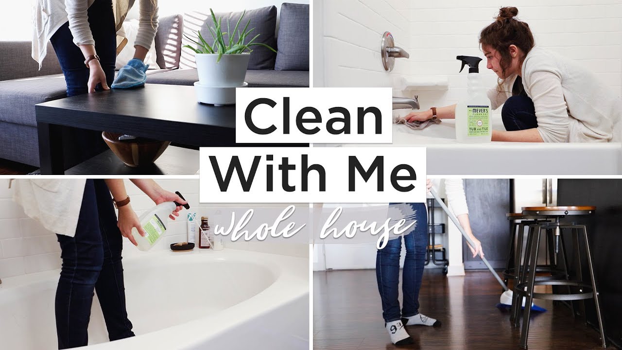 CLEAN MY MINIMALIST HOUSE WITH ME | minimalist cleaning & tidying routine