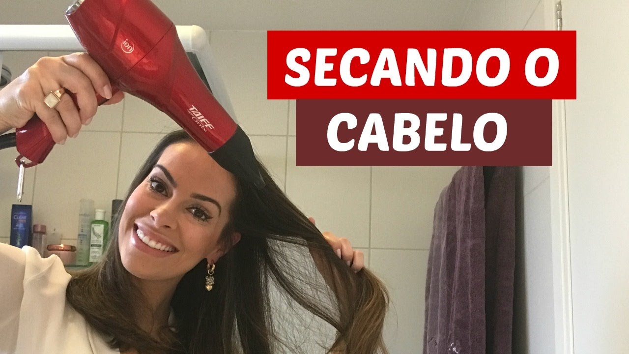 Secando o Cabelo Comigo